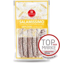 Salamissimo Luftgetrocknete Mini-Salamis Geflügel mit Pflanzenfett