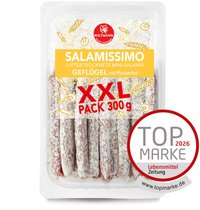 Salamissimo Luftgetrocknete Mini-Salamis XXL Geflügel mit Pflanzenfett